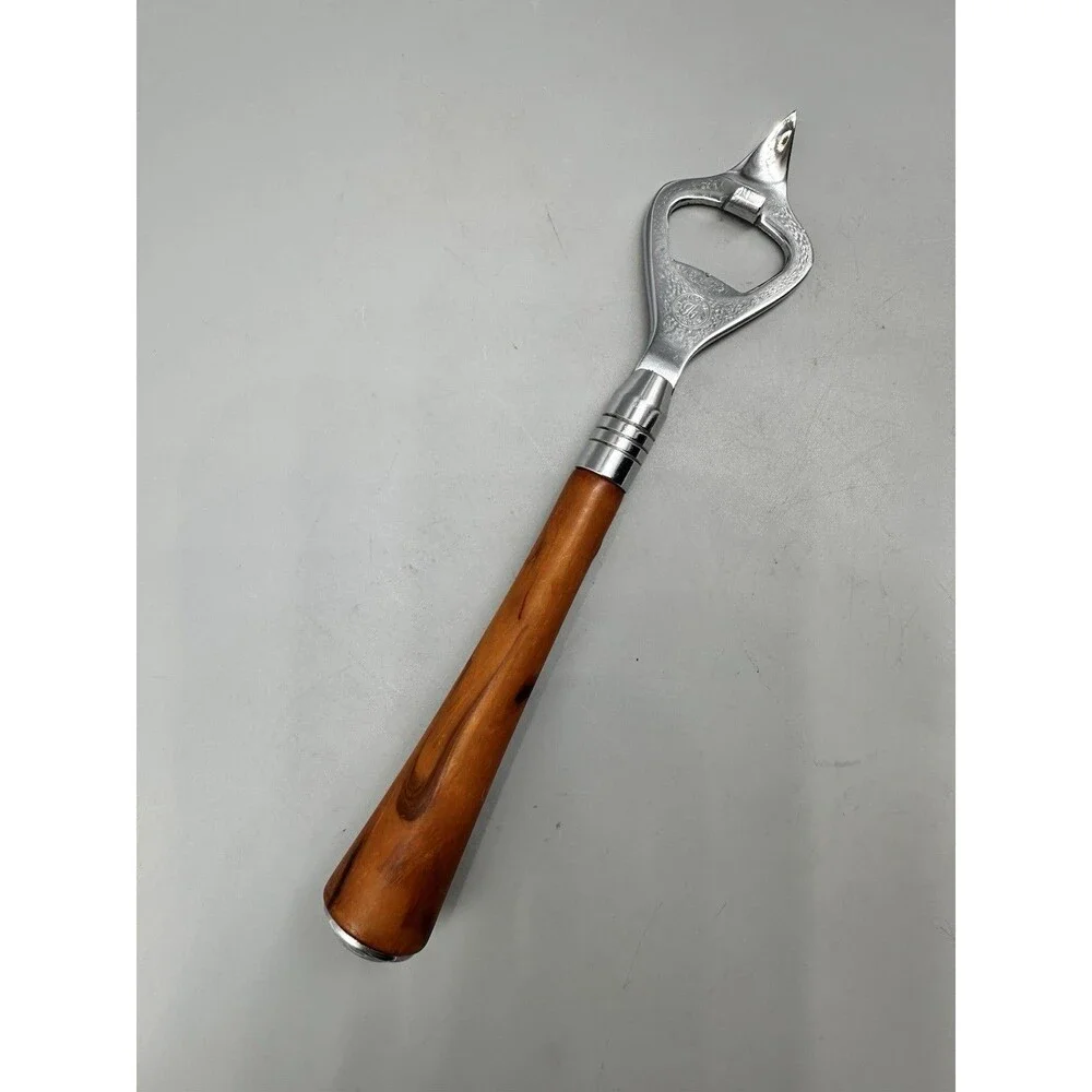 Vintage Glo Hill Bottle Can Opener Bakelite Handle Brown 8